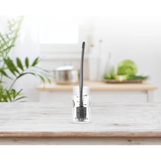 Babyjem Bottle And Nipple Cleaning Brush Gray - BabyJem - Image 3