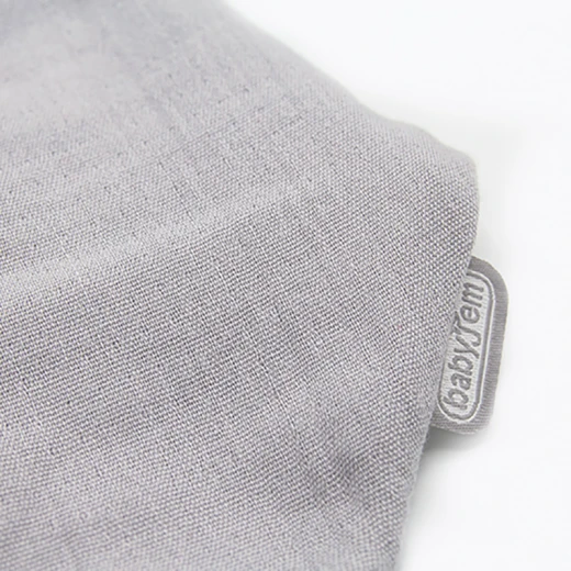 Babyjem Muslin Bib With Teether Grey - BabyJem - Image 8