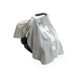 Babyjem Babyjem Baby Cover Gray Flower - BabyJem