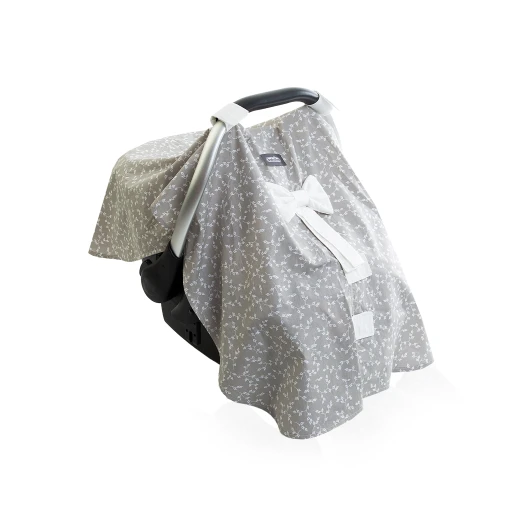 Babyjem Babyjem Baby Cover Gray Flower - BabyJem - Image 2