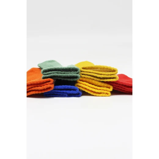 جوارب بحلقة دائرية، مقاس (24-36 شهر)، ملونة، 6 أزواج من بيستايل - BiOrganic - Image 3