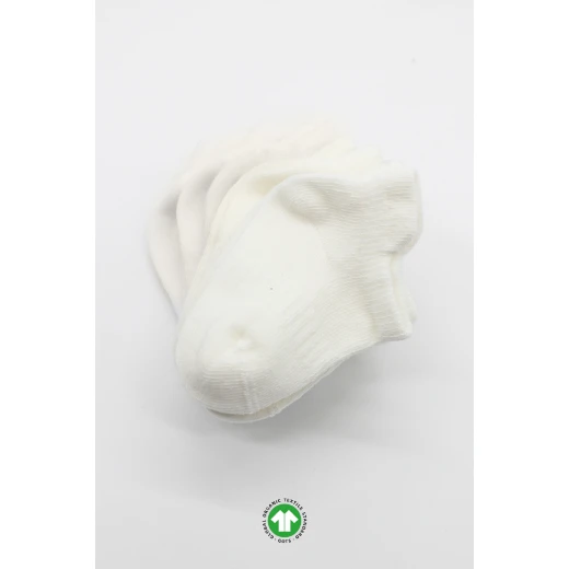 جوارب مبطنة ممشطة  (0-6 أشهر) (بيج)، 6 أزواج من بيستايل - BiOrganic - Image 6