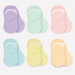 جوارب باليرينا من بيستايل للأطفال من 6 أزواج (6-12 شهر) ملون - BiOrganic