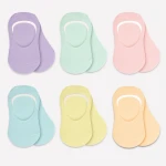 جوارب باليرينا للأطفال من 6 أزواج (24-36 شهر) ملون من بيستايل - BiOrganic
