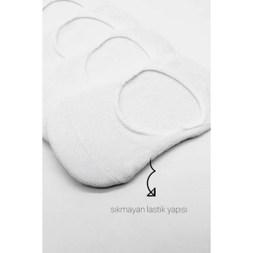 Bistyle 6-Pairs Baby Ballerina Socks (0-6 m) White - BiOrganic - Image 5