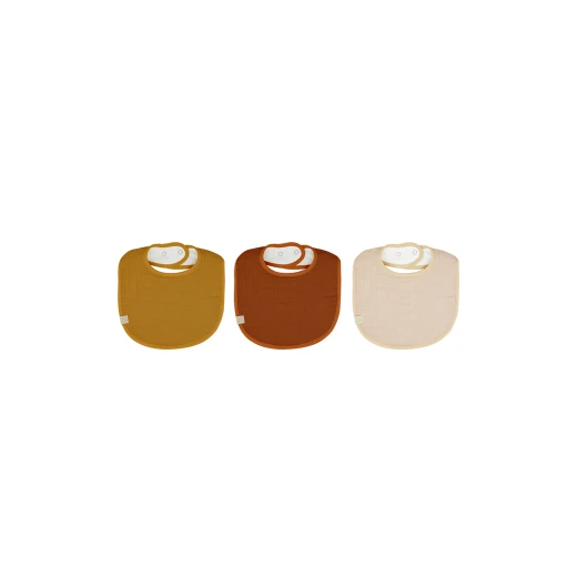 مريلة موسلين عضوية من بيستايل (0-24 شهرًا) ملونة - BiOrganic - Image 2