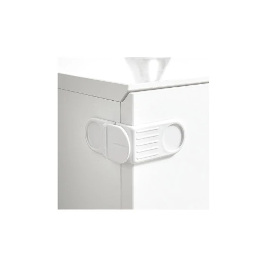 Babyjem Non Screw Drawer Lock / White - BabyJem - Image 4