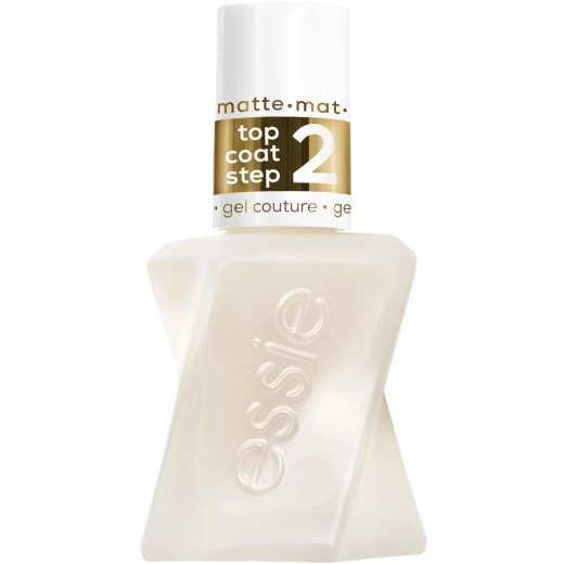 Essie Gel Couture Matte Top Coat – Long Lasting Matte Nail Polish Top Coat that Transforms Shine into a Smooth Velvet Matte Finish while Protecting Color from Chipping for Professional Salon Style Manicure Results 13.5ml - Essie - Image 7