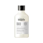 L'Oréal Professionnel Paris Metal Detox Shampoo - Sulfate-Free Anti-Breakage Shampoo For Damaged or Color-Treated Hair, Detoxifies, Prevents Damage & Prolongs Hair Color 300MLL - Loreal professionnel