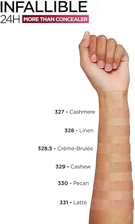 L’Oréal Paris L’Oréal Paris , Infallible More Than Concealer 329 Cashew - L'Oreal Paris - Image 4