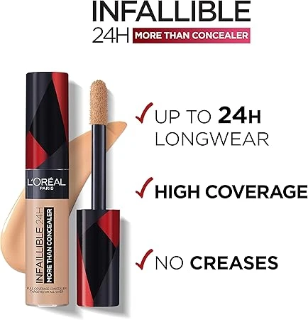L’Oréal Paris L’Oréal Paris , Infallible More Than Concealer 329 Cashew - L'Oreal Paris - Image 6