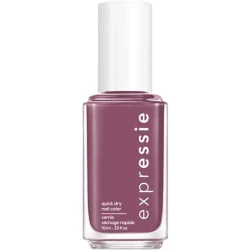 Essie Expressie Quick Dry Nail Polish 220 Get A Mauve On – Fast Dry Nail Color with Rich Pigment and Smooth Coverage 10ml