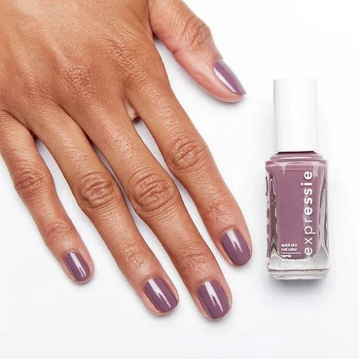 Essie Expressie Quick Dry Nail Polish 220 Get A Mauve On – Fast Dry Nail Color with Rich Pigment and Smooth Coverage 10ml - Essie - Image 3