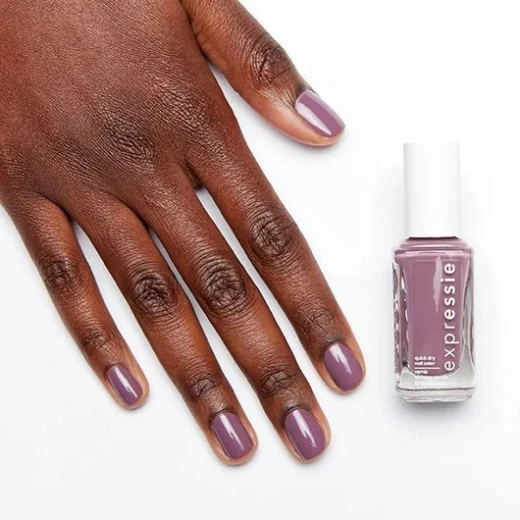 Essie Expressie Quick Dry Nail Polish 220 Get A Mauve On – Fast Dry Nail Color with Rich Pigment and Smooth Coverage 10ml - Essie - Image 4