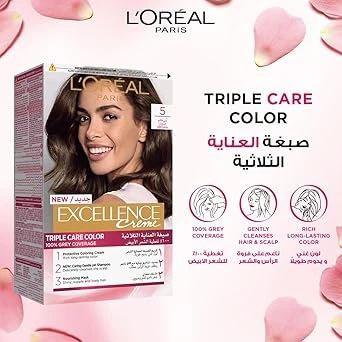 L’Oréal Paris Excellence, 5.0 Light Brown - L'Oreal Paris - Image 2