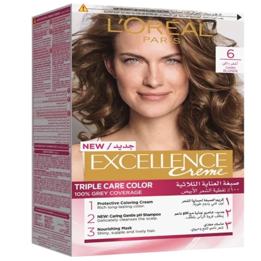 L’Oreal Paris Excellence Dark Blonde 06 L’Oreal Paris Excellence Dark Blonde 06