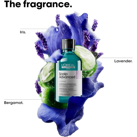 L’Oréal Professionnel│Scalp Advanced: Anti-discomfort Glacial Utopia Duo Set | Shampoo 300ml & Treatment 200ml | SERIE EXPERT - Loreal professionnel - Image 5