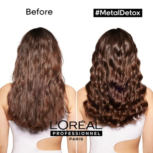 L'oreal Professionnel Serie Expert Glacial Utopia Metal Detox Shampoo 300Ml + Mask 250 Gift Set - Loreal professionnel - Image 3