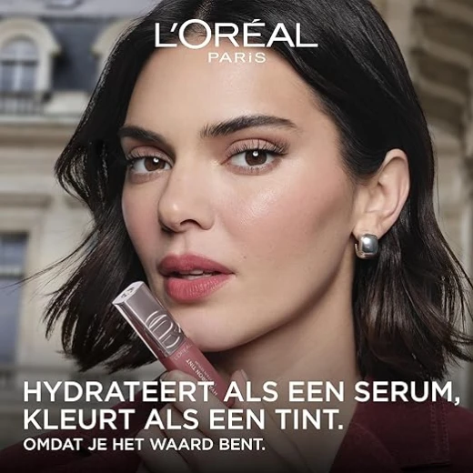 L'Oréal Paris Hyaluron Tint Lip Stain Serum, Long Lasting, Hydrating Lip Makeup Infused with Hyaluronic Acid, 635 Worth It Medium (Medium Berry Nude) - L'Oreal Paris - Image 5