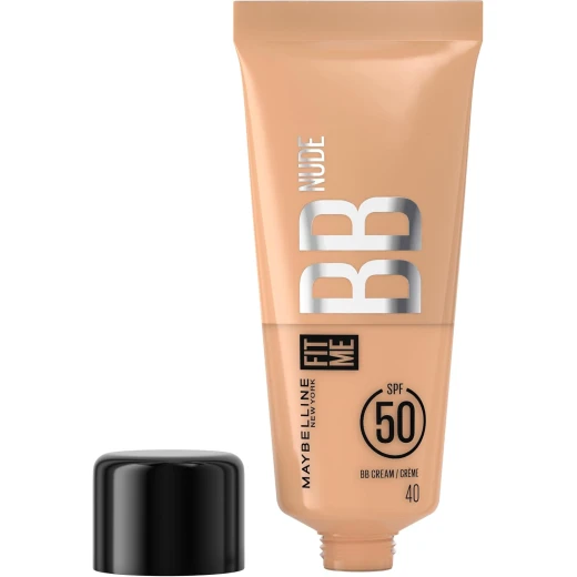 Maybelline New York Fit Me BB Nude SPF 50, 24H Hydration Lightweight Natural Dewy Finish With 2% Niacinamide - 40 - Maybelline New York - Image 9