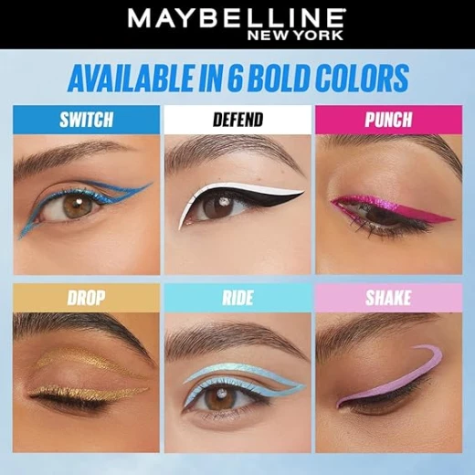 MAYBELLINE New York, Tattoo Liner Play - Smudge-Proof, Long-Lasting & Waterproof Liquid Eyeliner -SWITCH) - Maybelline - Image 5