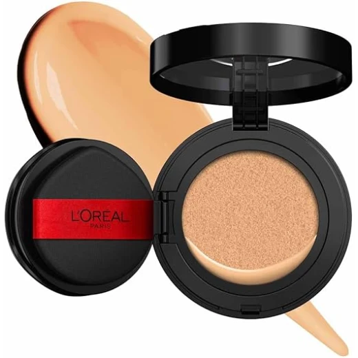 L'Oréal Paris Infaillible Fresh Wear Cushion Foundation, Long-Lasting, Lightweight, Flawless 24HR Coverage, K-beauty Inspired, 220 L'Oréal Paris Infaillible Fresh Wear Cushion Foundation, Long-Lasting, Lightweight, Flawless 24HR Coverage, K-beauty Inspired, 220