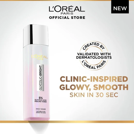 L’Oréal Paris Glycolic-Bright Glowing Peeling Toner - L'Oreal Paris - Image 2