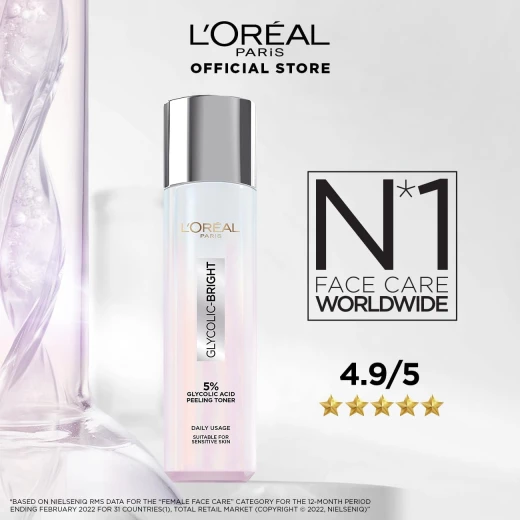 L’Oréal Paris Glycolic-Bright Glowing Peeling Toner - L'Oreal Paris - Image 3