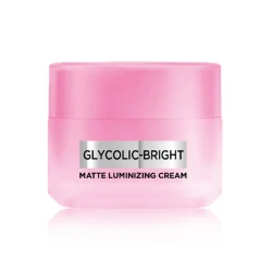 L’Oréal Paris Glycolic Bright Matte Luminizing Cream, Instant Glow Booster, Fades Dark spots, 50ml