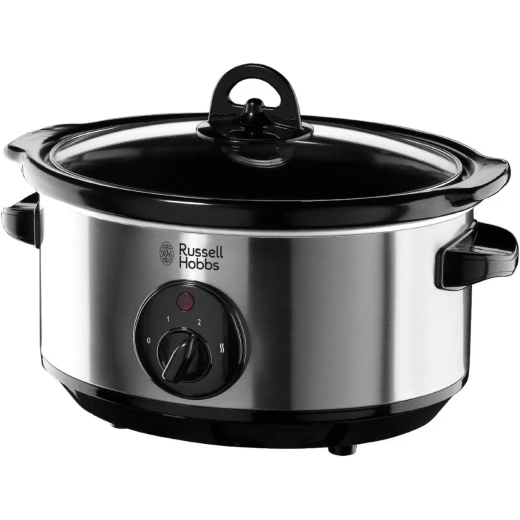 قدر طبخ بطيء Russell Hobbs بسعة كبيرة، 3 مستويات حرارة، منخفض وعالٍ والحفاظ على السخونة، وعاء سيراميك قابل للإزالة، طبخ بطيء فعال لتحضير وجبات شهية للعائلة قدر طبخ بطيء Russell Hobbs بسعة كبيرة، 3 مستويات حرارة، منخفض وعالٍ والحفاظ على السخونة، وعاء سيراميك قابل للإزالة، طبخ بطيء فعال لتحضير وجبات شهية للعائلة