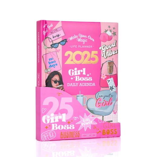 أجندة 2025 - جيرل بوس من مفكرة - مفكرة - Image 2