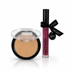 Note Cosmetique Flawless Powder 05 +Matte Queen Liquid Lipstick 14 Gift
