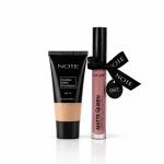 Note Cosmetique  Flawless Matte Foundation - 05 + Matte Queen Liquid Lipstick 02 Gift  - Note