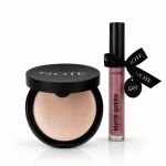 Note Cosmetique Baked Powder No 02 +Matte Queen Liquid Lipstick 02 Gift  - Note