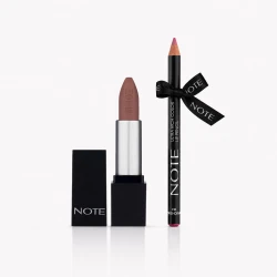 Note Cosmetque Mattever Lipstick 02 + Perfect Lip Liner No 04 Gift