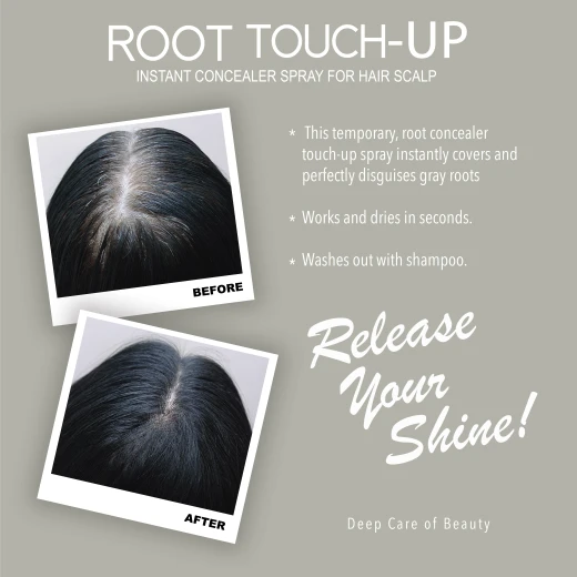 Neva Root Touch Up Spray, Black Color, 75 Ml - Neva - Image 3