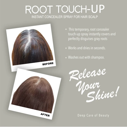 Neva Root Touch Up Spray, Brown Color, 75 Ml - Neva - Image 3
