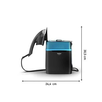 Tefal UT2020 Cube, High Pressure Clothes Steamer, Black and Blue, 2170 W, 1.1 L - Tefal - Image 3