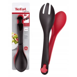 Tefal Ingenio Salad Tong 22 CM  Red-Black