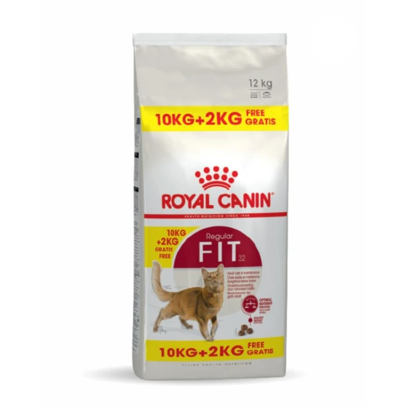 Royal Canin Fit 10kg + 2kg Free - Royal Canin