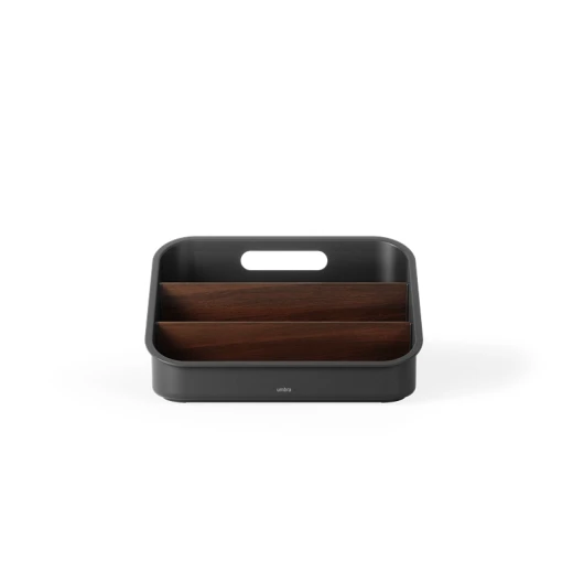 Umbra Bellwood Packet Organizer - Black & Walnut