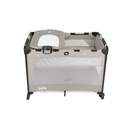 Joie Commuter Change Playard: Portable Travel Cot with Integrated Changing Station for Newborns and Infants. Compact, Easy-Fold Design for Travel and Home Use. Comfortable and Safe.