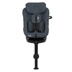 Joie i-Pivot 360 Rotating Car Seat in Dark Slate: Newborn to 4 Years, featuring ISOFIX Installation, Swivel Function for Effortless Child Access and Enhanced Safety. A Premium Car Seat.