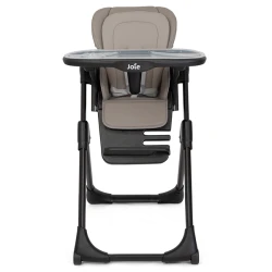 Joie Mimzy Recline High Chair in Hazelnut - Versatile 7-Position Adjustable Highchair for Babies, Featuring a Compact Fold for Easy Storage, and Designed for Safe and Comfortable Feeding. Perfect for Modern Parents.