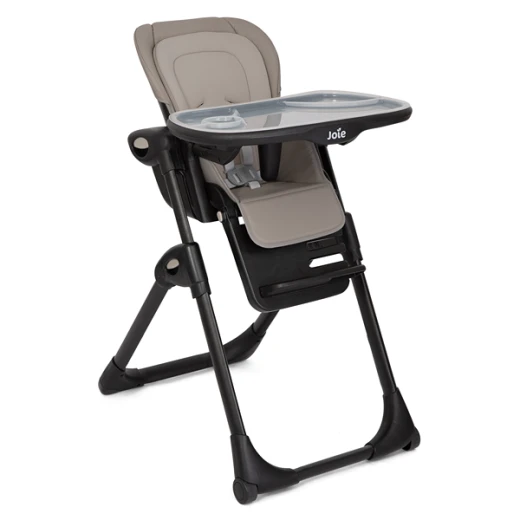 Joie Mimzy Recline High Chair in Hazelnut - Versatile 7-Position Adjustable Highchair for Babies, Featuring a Compact Fold for Easy Storage, and Designed for Safe and Comfortable Feeding. Perfect for Modern Parents. - Joie - Image 8