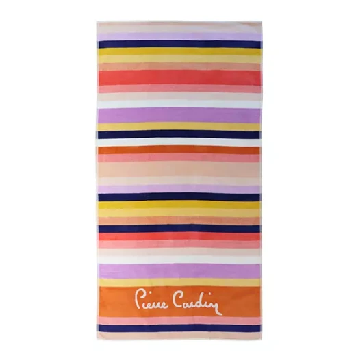 Pierre Cardin Coast Beach Towel - 100% Cotton - 90x170 Cm - Multicolor Pierre Cardin Coast Beach Towel - 100% Cotton - 90x170 Cm - Multicolor