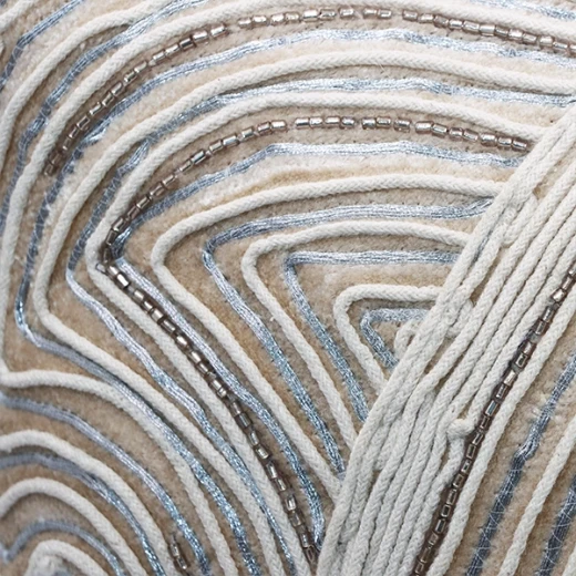 نوفا هوم غطاء وسادة "Vasto" تطريز يدوي  - 35x50  سم - متعدد الألوان - نوفا هوم - Image 2