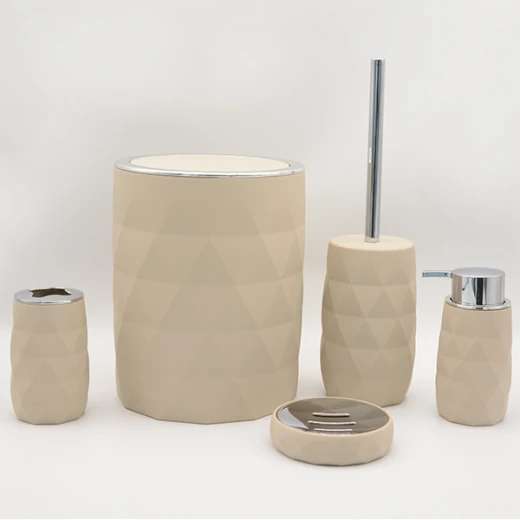 Weva Luminous Bathroom Set - 5 Pcs - Smoke - Weva - Image 2