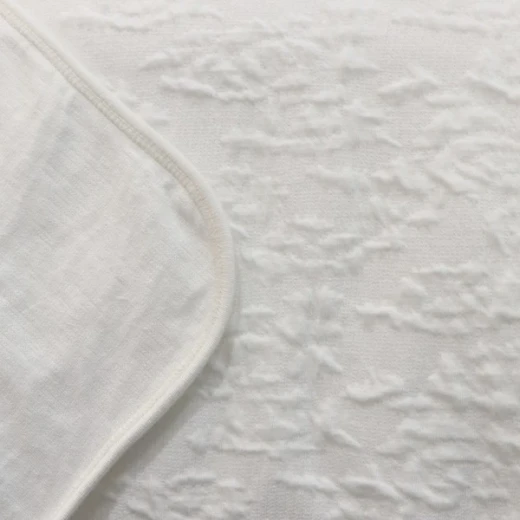 Nova Home Whispers Knitted Cotton Bedspread Set - King & Super King - 3 Pcs - White - Nova Home - Image 8