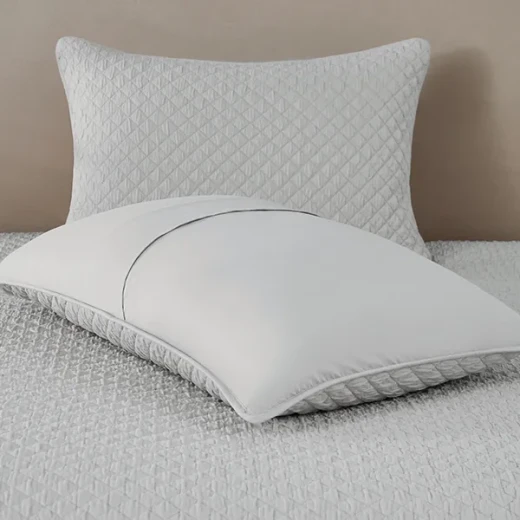 Nova Home Vivid Jaquard Bed Spread Set - 3Pcs - King & Super King - Grey - Nova Home - Image 5